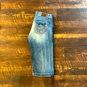 Buckle long jean shorts size 30 Never Worn